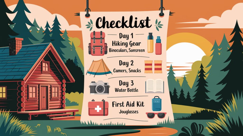 3-day trip checklist